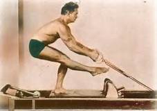 Joseph Pilates on Reformer